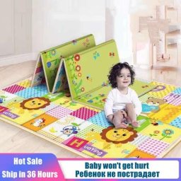 Polymère de jeu pliable pour bébé tapis inoling jouets de puzzle XPE pour enfants sol doux décor