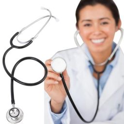 Cardiologie médicale professionnelle à tête unique stéthoscope EMT mignon pour médecin infirmière