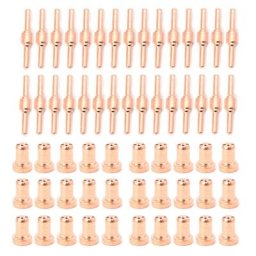 Kit d'électrodes et de buses à longue pointe de découpe Plasma étendue buse de soudage 60 pièces