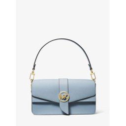 Michael Kors Sac porté épaule Greenwich de taille moyenne en cuir saffiano