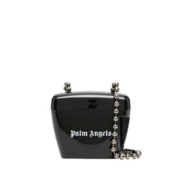 Palm Angels Mini sac à bandoulière à logo imprimé