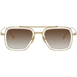 Dita Eyewear Lunettes de soleil flight.006 dorées