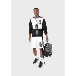 Emporio Armani Bermuda Graphic Series En Coton