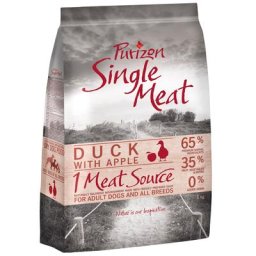 Purizon Single Meat Adult canard, pommes - sans céréales pour chien - 100 g - canard, fleurs de lavande