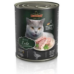 6x800g Leonardo riche en canard - Pâtée pour chat