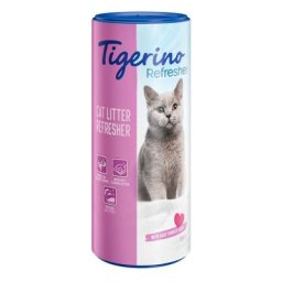 700g Désodorisant pour litière Tigerino, parfum talc pour bébé