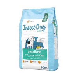 4,5 kg (5 x 900 g) Green Petfood InsectDog Sensitive - Croquettes pour chien