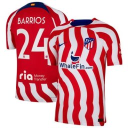 Maillot Atlético de Madrid Domicile vapor match 22/23 - Metropolitano avec flocage Pablo Barrios 24