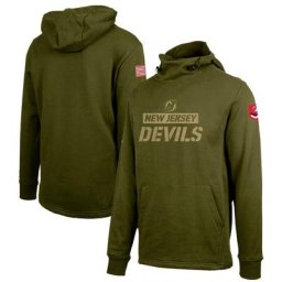 Chandail à capuchon Delta Shift des Devils du New Jersey Levelwear vert pour homme
