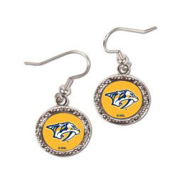 Boucles d'oreilles pendantes rondes WinCraft Predators de Nashville pour femme