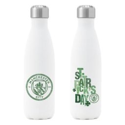 Bouteille d'eau isotherme Manchester City St Patrick's Day
