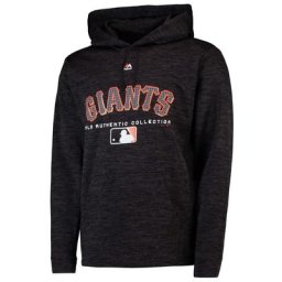 Sweat à capuche San Francisco Giants Majestic Authentic Collection Team Drive Ultra-Streak - Hommes