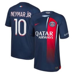 Maillot PSG Nike Domicile Stadium 23/24 - Enfant avec flocage Neymar Jr 10