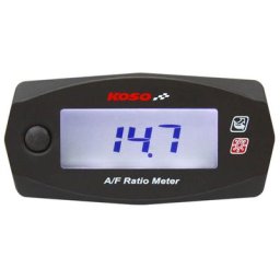 KOSO Mini 4 - Affichage du ratio de combustion - Lambda Meter, noir