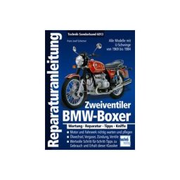 Motorbuch Réparation manuel BMW Boxer deux soupapes avec U-swing 1969-1985