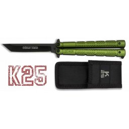 Balisong couteau papillon 22,8cm titane tanto - RUI K25