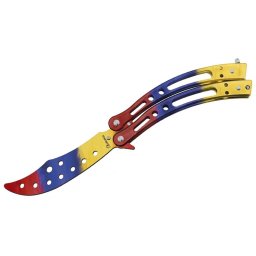Couteau papillon balisong entraînement 22cm