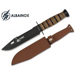 Poignard couteau USMC 30,5cm chasse ALBAINOX