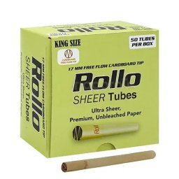 50 Tubes Rollo Sheer (filtres en carton)