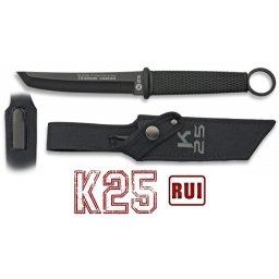 Couteau tactique titane 25cm tanto de botte RUI K25