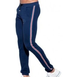 ES Collection Pantalon Sport FIT Tape Marine Marine L