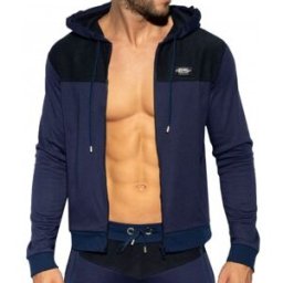 ES Collection Veste Sport Combi Bleu Marine Marine L