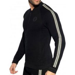 ES Collection Veste FIT Tape Noire Noir L