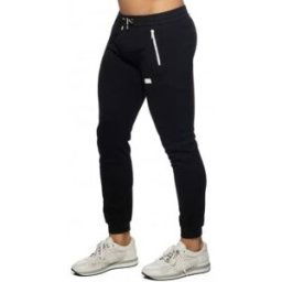 Addicted Pantalon Jogging Double Zip Noir Noir L