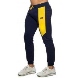 Addicted Pantalon Sport AD Coton Bleu Marine Marine L