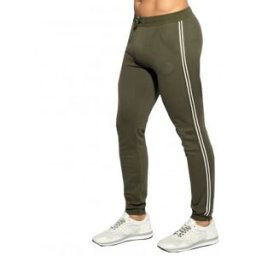 ES Collection Pantalon Sport FIT Tape Kaki Kaki L