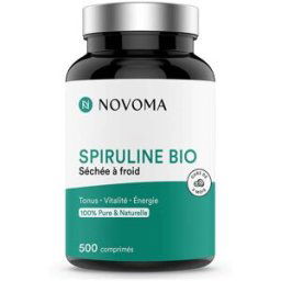 Novoma Spiruline bio (500 caps) unisexe