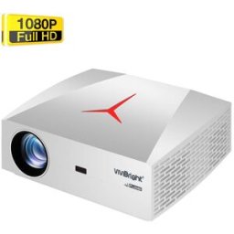 VIVIBRIGHT F40 Native 1080P White LED Light Projector 4200 Lumens