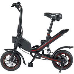 OUXI V1 12inch Electric Folding Bike 350W Motor 7.8AH 25kmh Black