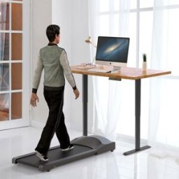 ACGAM Height Adjustable Standing Desk Frame Black