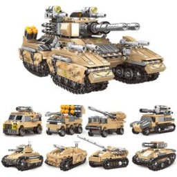 XINGBAO 13005 8in1 Building Block Mirage Tank