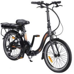 Dohiker 20F054 250W Electric Bike 20 Inch Folding Black