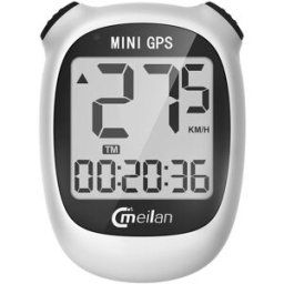 Meilan M3 Mini GPS Bike Computer 1.6 Inch Monochrome Display White