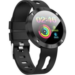 Makibes DM58 Plus Smart Watch 1.22 Inch IPS Screen Black