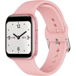 Makibes QY01 Smartwatch Blood Pressure Monitor 1.54 Inch Screen Pink
