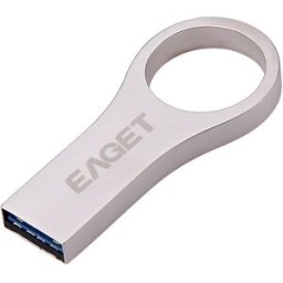 Eaget U66 64GB USB 3.0 Super Speed USB Flash Drive Silver