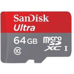 SanDisk Ultra 64GB MicroSD Card TF Card SDHCSDXC UHS-I High Speed 98MBS Class 10