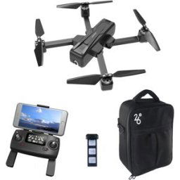JJRC X11 2K 5G WIFI FPV GPS Foldable RC Drone Two Batteries Black