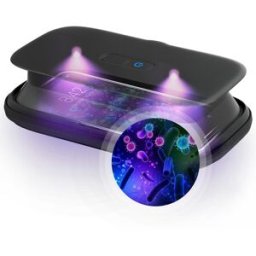 EUE Portable Phone UV Disinfection Sterilization Bag Black