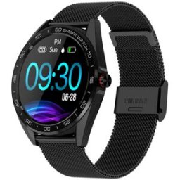 K7 Smart Watch Steel Strap Black