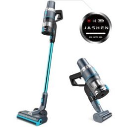 JASHEN V18 Cordless Vacuum Cleaner 350W Power Strong Suction Blue