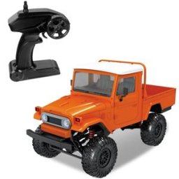 MN Model MN-45 RC Car with LED Light RTR Orange