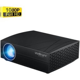 VIVIBRIGHT F20UP 1080P LCD Android 9.0 Projector Black
