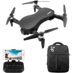JJRC X12 4K GPS RC Drone Black One Battery with Bag