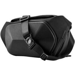 Tracker TAJEZZO POLY Polyhedron Crossbody Bag Black