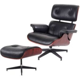 Makibes TY302 Lounge Chair With Pedal Seat Black